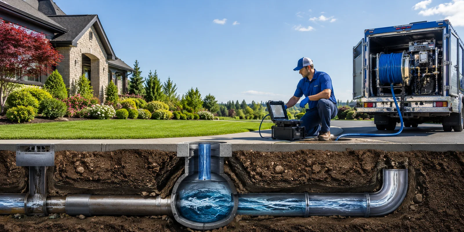 Drainage restoration information for Glenville, NC